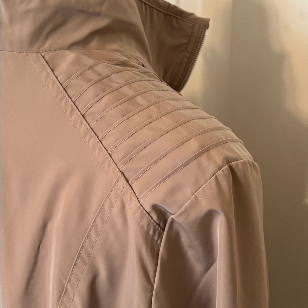 WEATHERPROOF Tan Zip Front Jacket Size Large - Picture 6 of 10